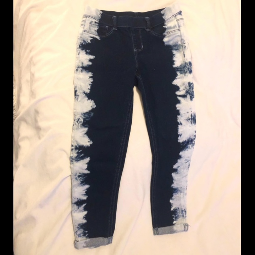 Acid Wash Jegging Jeans